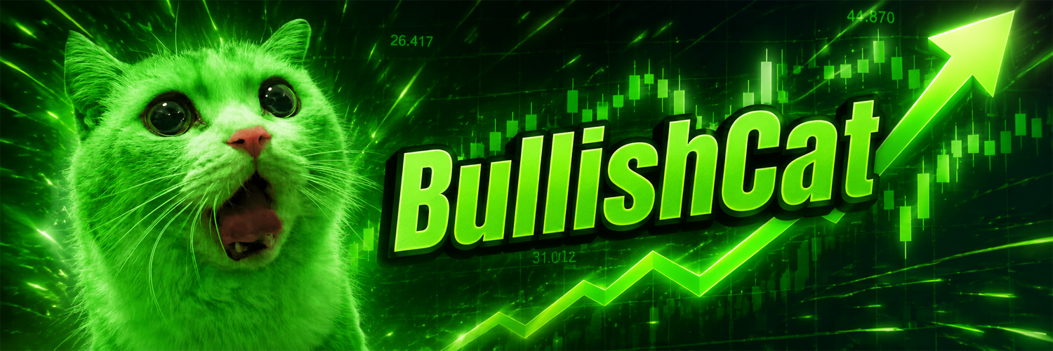 BullishCat charging toward the moon